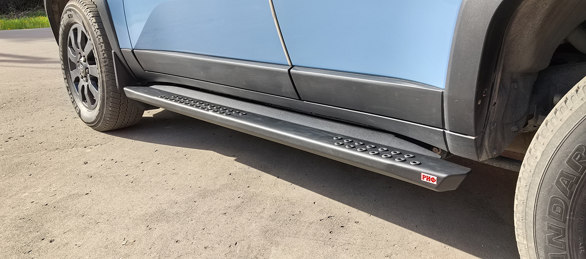 Пороги РИФ силовые Toyota Land Cruiser Prado 250