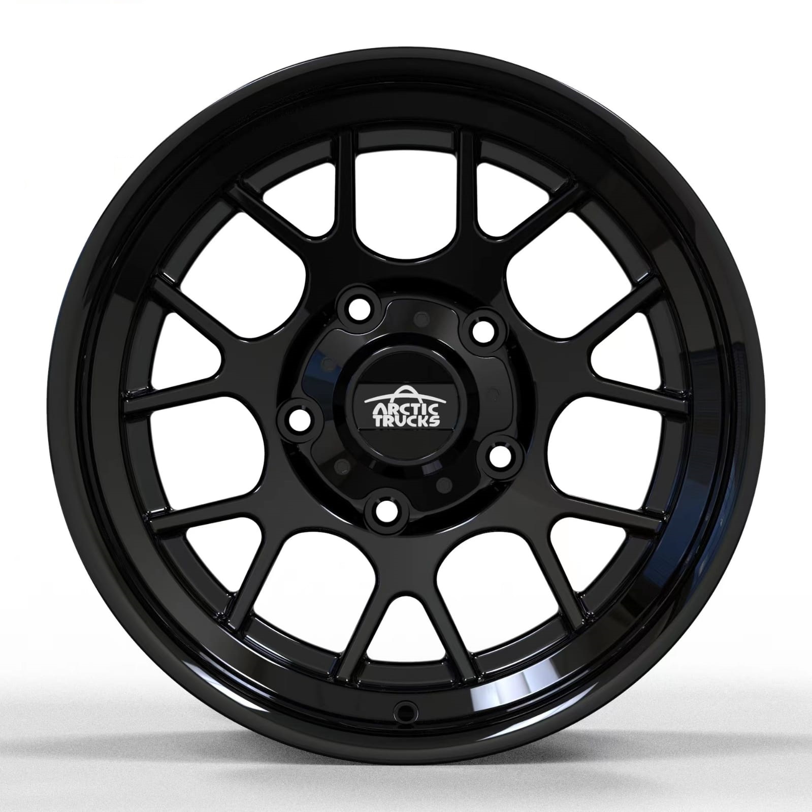 Кованые диски H230921C SK126 R17 J9.5 ET-8 5*150 DIA 110.1 черный глянец