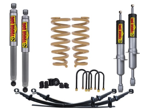 Лифт-комплект усиленной подвески Tough Dog для Toyota Hilux 2005-2015, средняя постоянная нагрузка 300 кг к ПСМ, лифт 40 мм