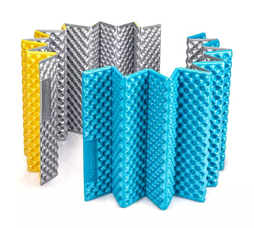 Коврик туристический Naturehike 187х56х2,5 см. IXPE, желтый