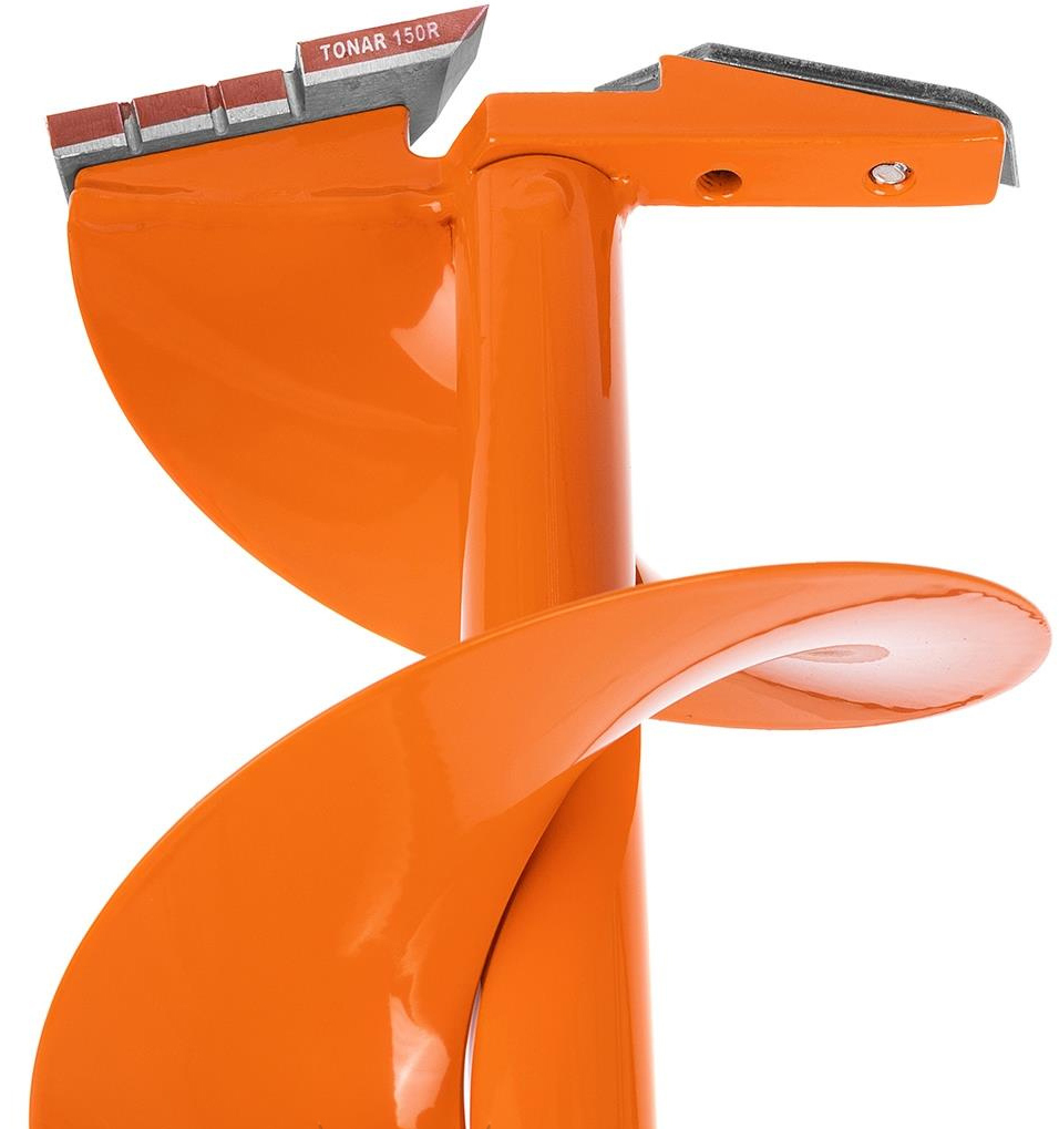 Комплект под мотобур шнек ТОНАР MOTOSHTORM 150R+адаптер АШ-02+молоточек