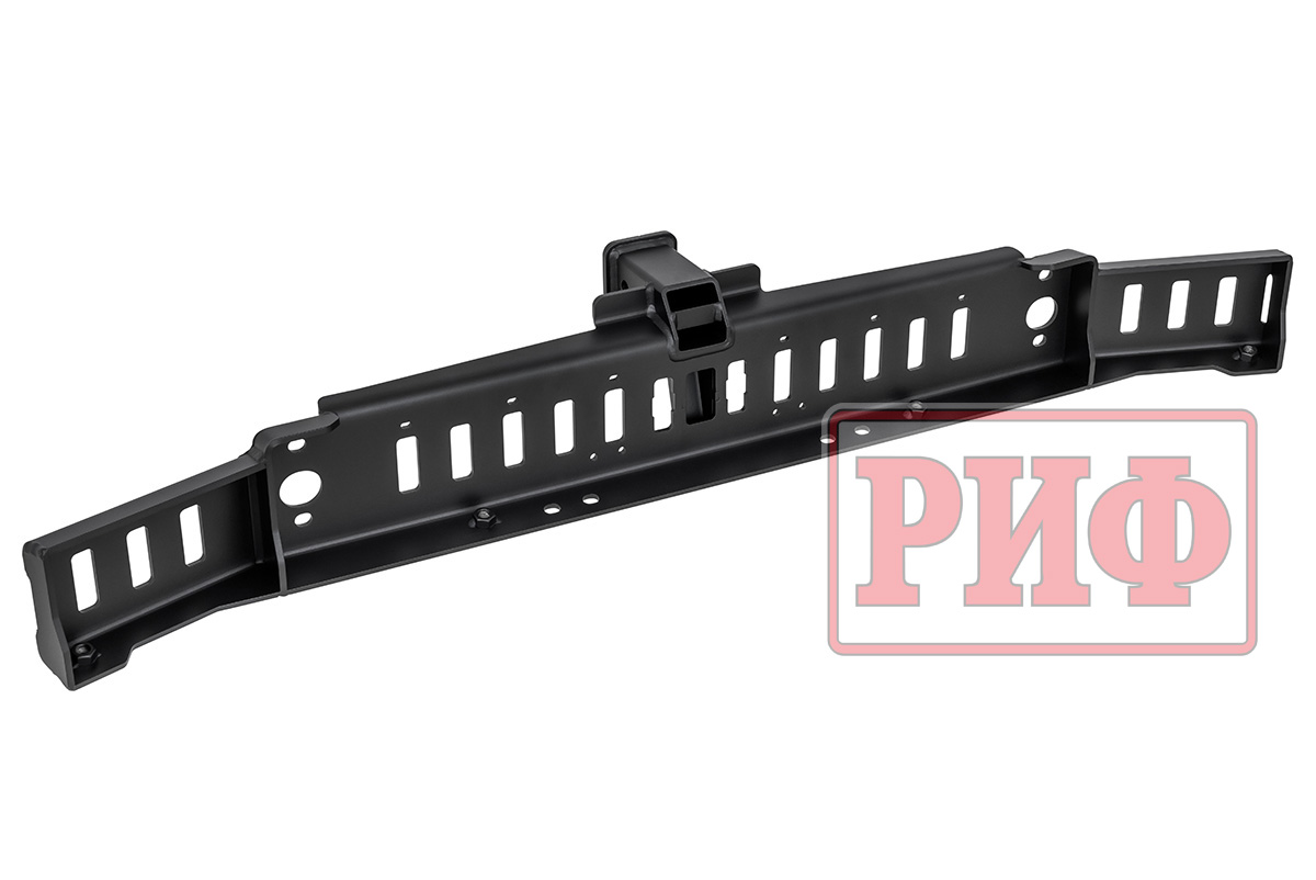 Фаркоп РИФ передний (переходник) для съёмной лебёдки с защитой радиатора на ГАЗ Соболь NN