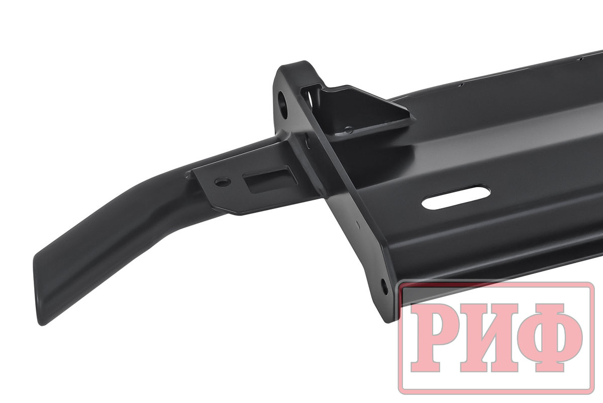 Бампер РИФ силовой задний/защита штатного бампера Lada Niva Travel с возможностью установки фаркопа