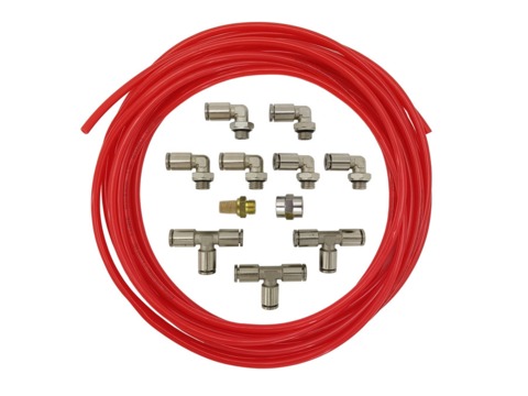 Комплект вывода сапунов УАЗ с КПП и РК Dymos (фильтр глушителя)