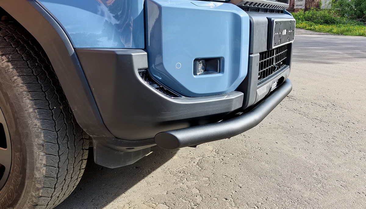 Бампер РИФ силовой передний Toyota Land Cruiser Prado 250 c защитой радиатора (устанавливается только с площадкой RIF250-30000)