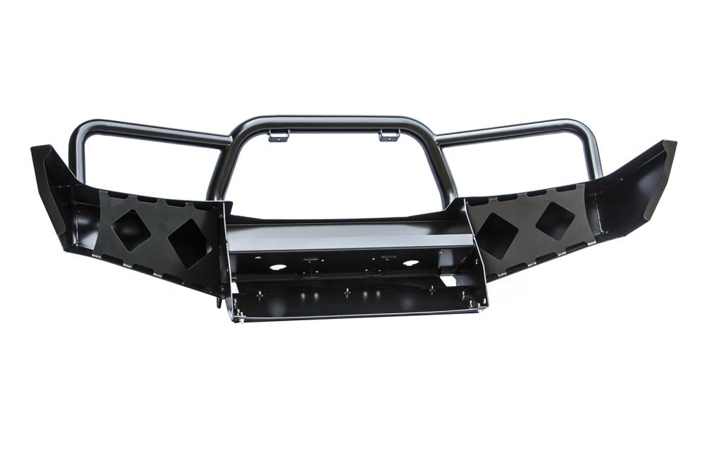 Бампер РИФ передний Nissan Patrol Y61 (до 2004 г.в.) без доп. фар с защитной дугой