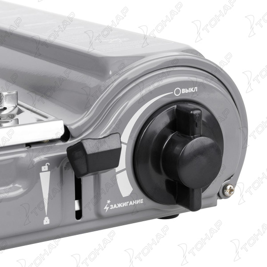 Плита газовая NISUS, портативная, в кейсе, горелка керамическая, ветрозащита