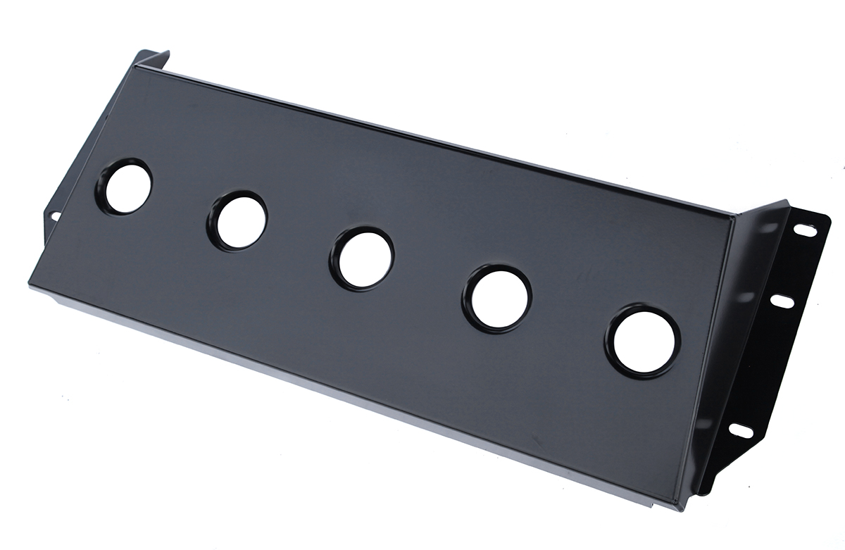 Защита радиатора Nissan Navara D40 (с 2010+ г.в.) под бампер РИФ