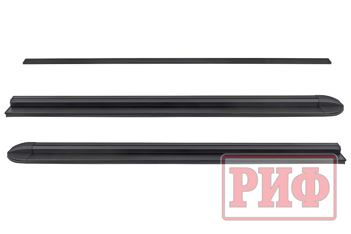 Крышка кузова РИФ для Dongfeng DF6, роллета раздвижная 1511х1570 мм, алюминиевая, черная