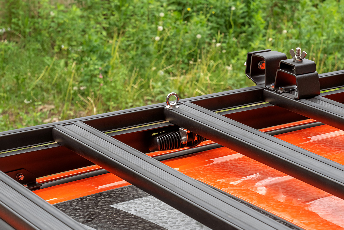 Багажник экспедиционный (платформа) алюминиевый РИФ 1350x2080 мм для TANK 300 (с крепежом)