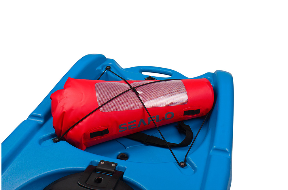 Каяк SEAFLO Explorer XL семейный 2+2, 11,2 (340 см), тип Sit-On-Top, оранжевый
