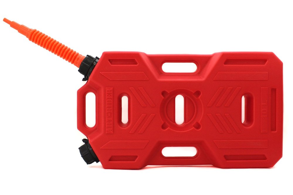 Канистра экспедиционная ART-RIDER 10 л. две горловины (Красная)