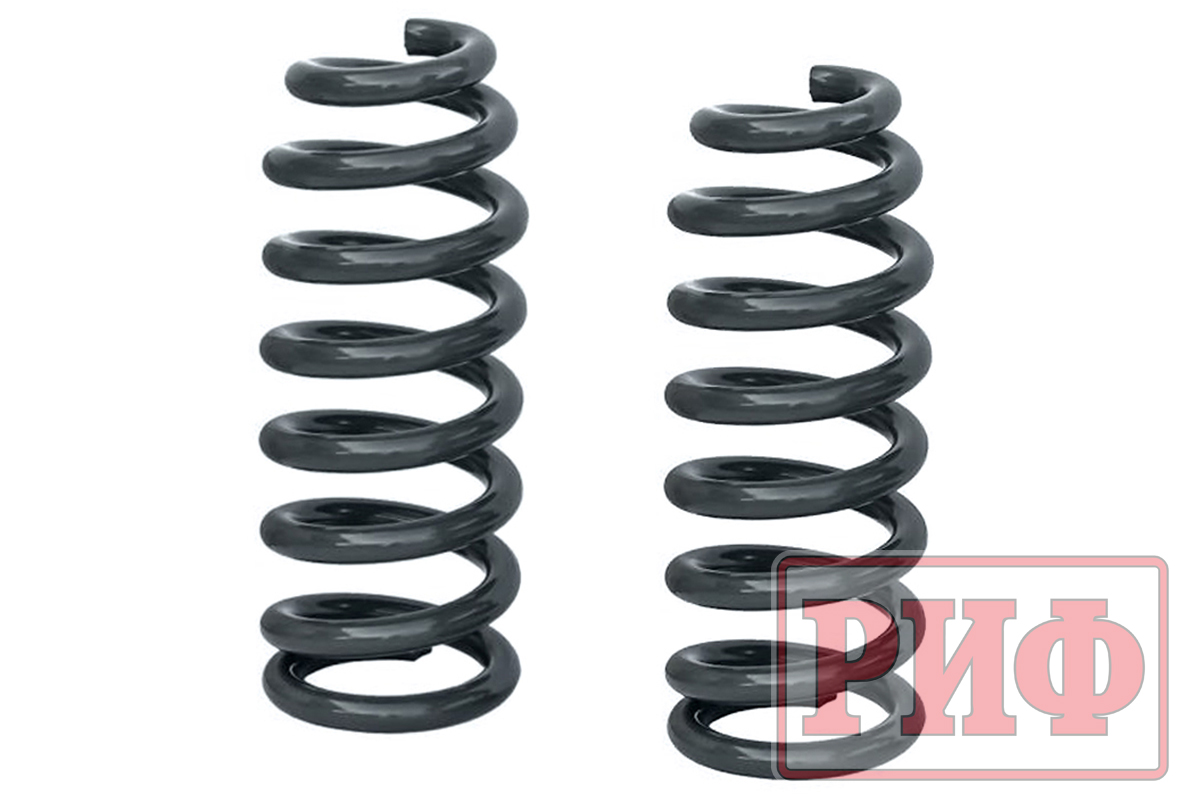 Пружины РИФ передние Mitsubishi L200 (2005-2015 /c 2015 г.в./ Pajero Sport 2008-2016 г.в. +100кг, лифт 2