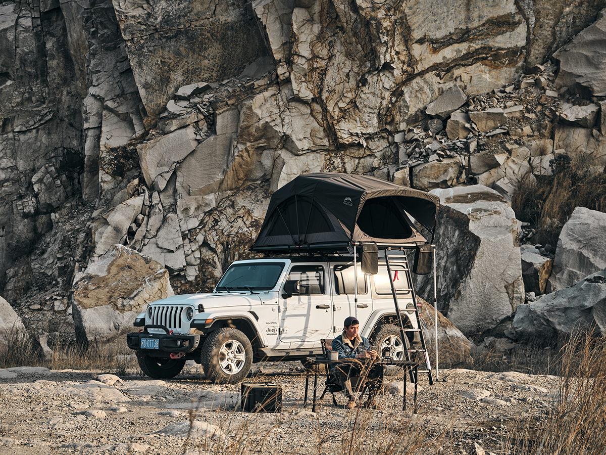 Палатка на крышу автомобиля Wild Land Wild Cruiser 160 Pro ECO