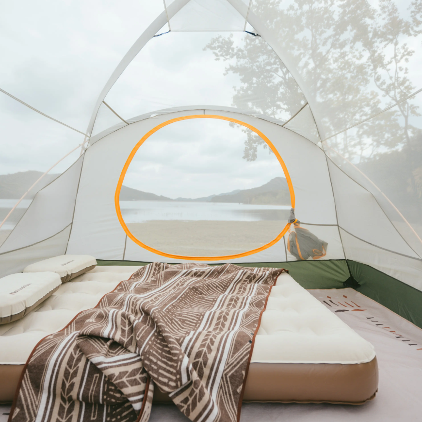 Палатка Naturehike KOTA 4, 4-местная, алюминиевый каркас, олива