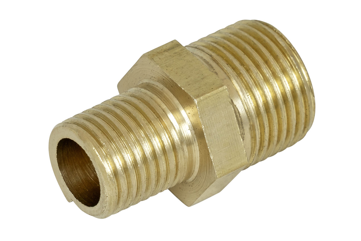 Переходник 3/8" (папа)-1/4" (папа)