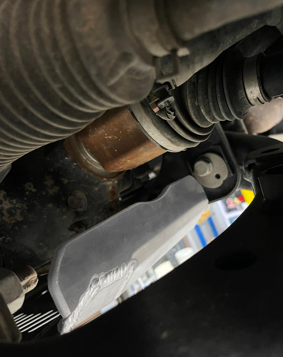 Защита Falcon радиатора, картера, РК, КПП для TANK 500 2022-2024 (бензин), алюминиевая, 8 мм