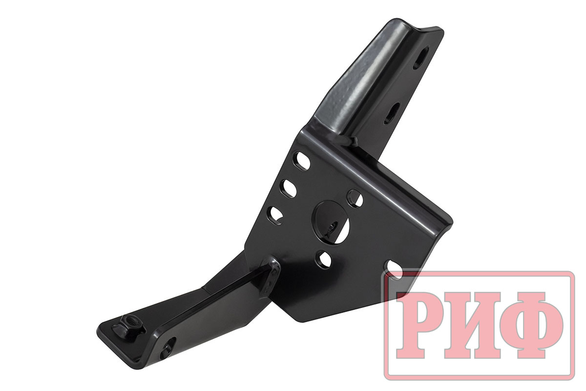 Бампер РИФ силовой передний Toyota Land Cruiser Prado 120 c доп. фарами и защитой бачка омывателя