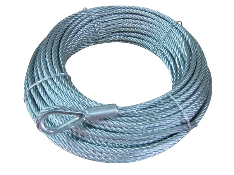 Трос стальной COMEUP 12.7 mm x 25m DV-18 / Walrus 20