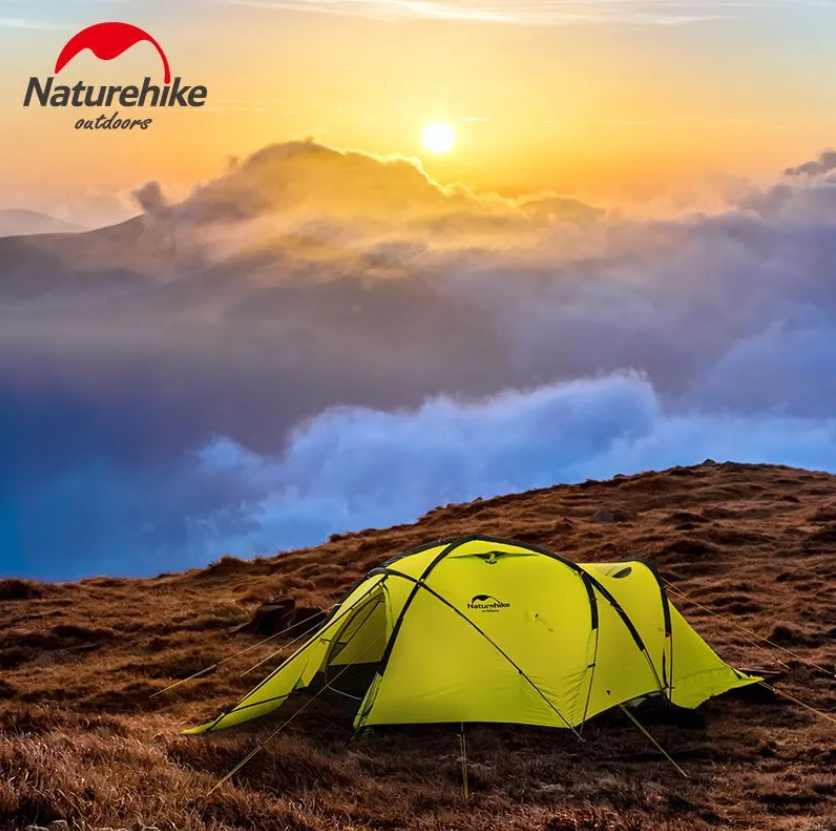 Палатка Naturehike Igloo Alpine, 2-местная, жёлтая