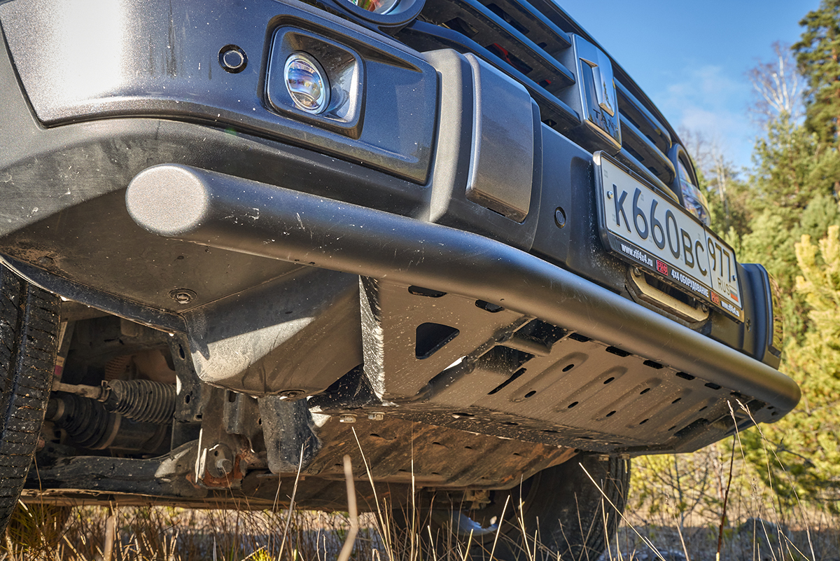 Бампер РИФ силовой передний/защита штатного бампера TANK 300 c защитой радиатора (устанавливается только с площадкой RIFT30-30000)