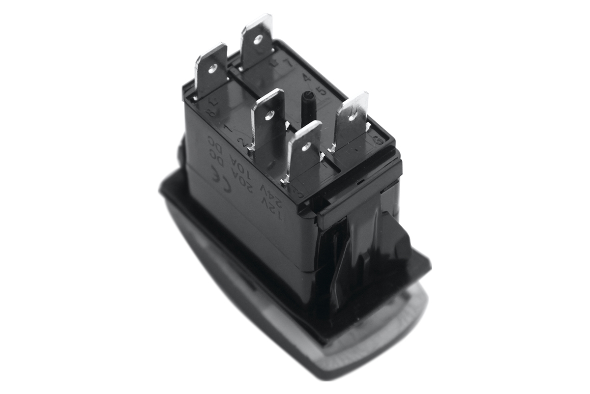 Переключатель ВКЛ/ВЫКЛ, красный, ЛАМПА ШТУРМАНА