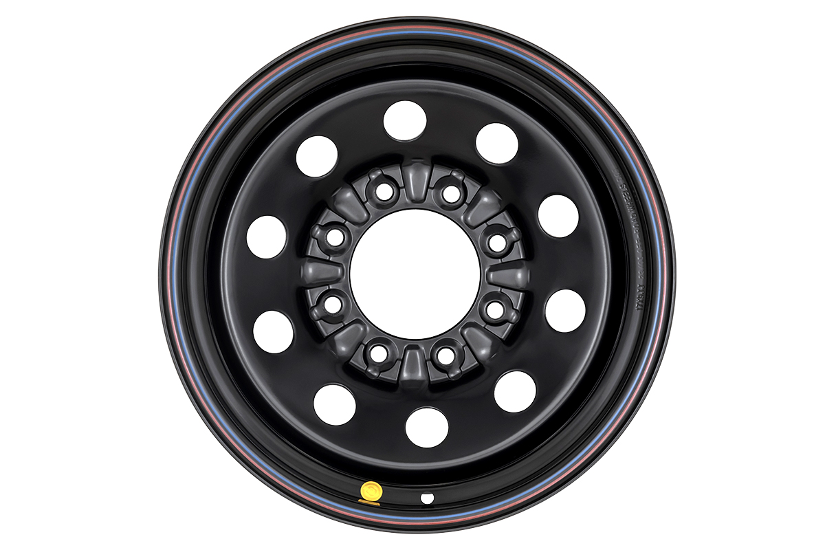 Диск усиленный Ford F250 стальной черный 8x170 9xR17 d124.7 ET-20