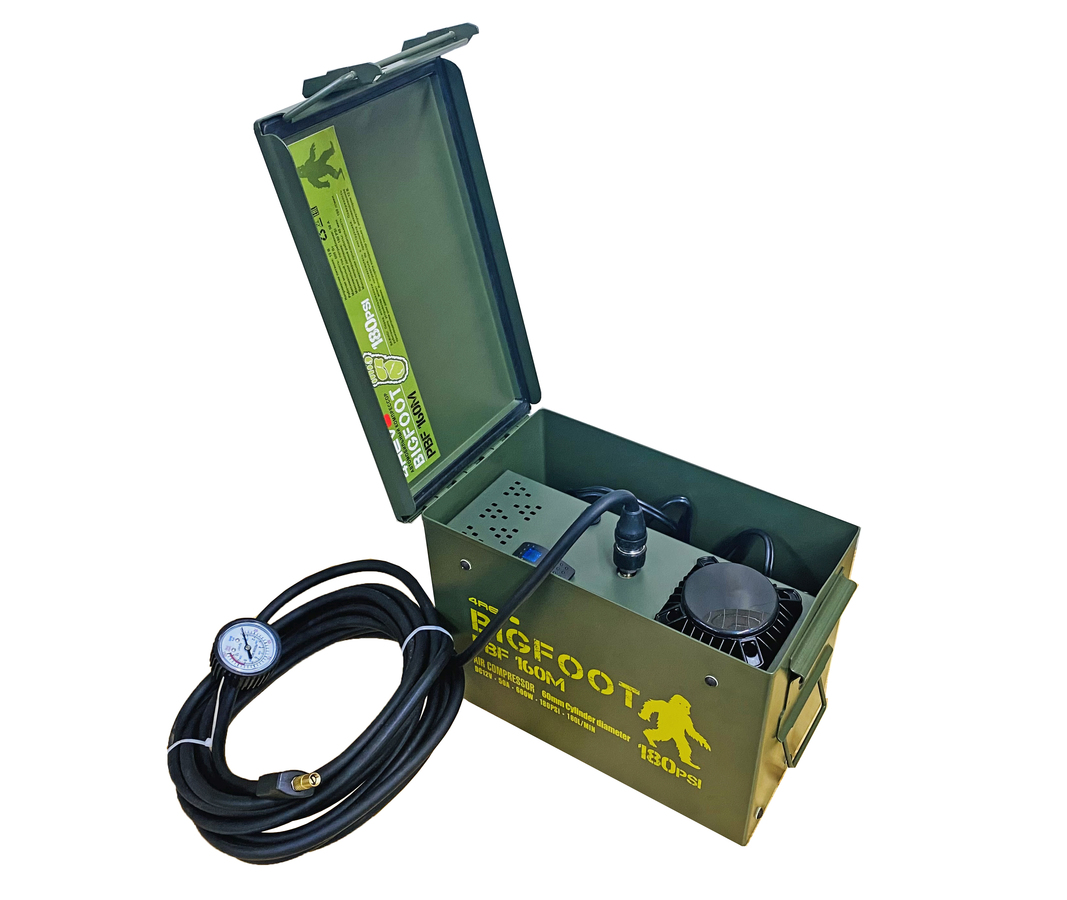 Компрессор в боксе 4REVO Big Foot 160л/мин