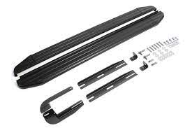 Порог-площадка HILUX 2015 черный (к-т)