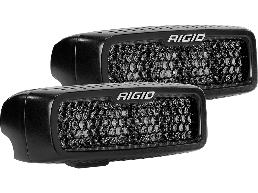 Светодиодная фара  RIGID SR-Q Серия PRO Midnight Edition(4 светодиода) Рабочий свет (пара)