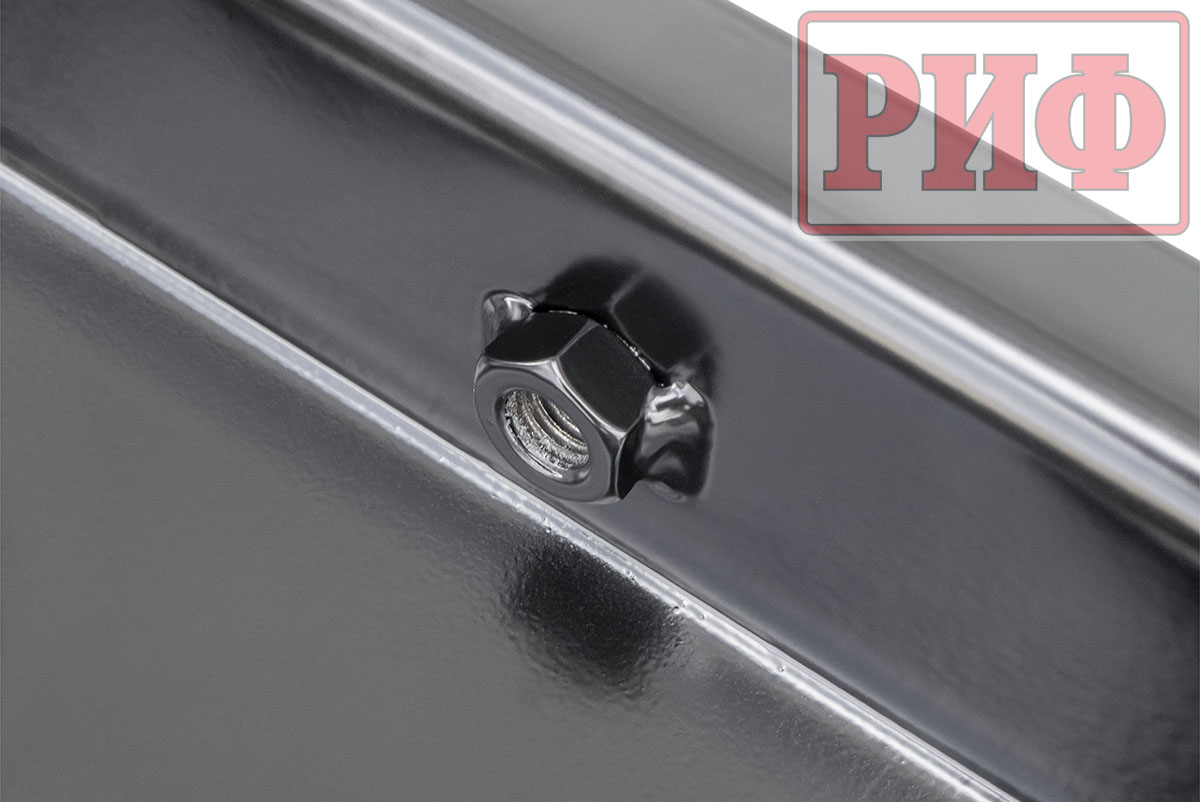 Защита радиатора под бампер РИФ для ГАЗ Соболь