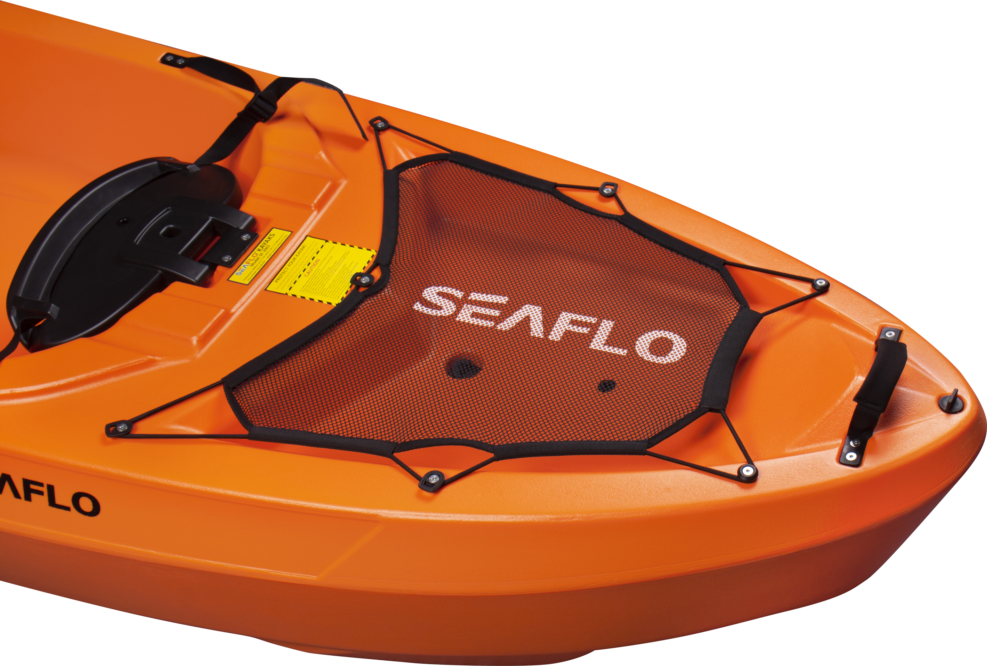 Каяк SEAFLO Lake Cruiser тандем 11.7 (359,2 см), тип Sit-On-Top, оранжевый
