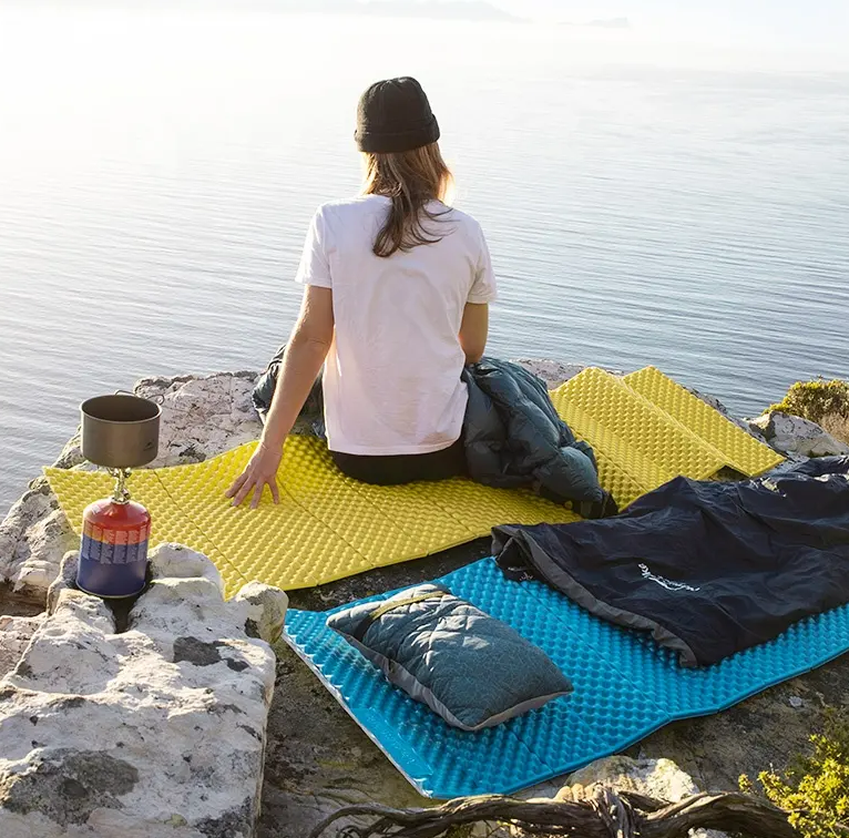 Коврик туристический Naturehike 187х56х2,5 см. IXPE, желтый