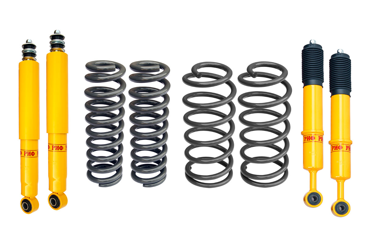 Лифт-комплект РИФ Toyota Land Cruiser Prado 120, FJ Cruiser 30 мм мягкий