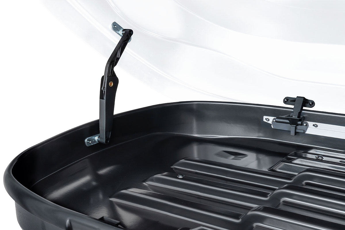 Бокс автомобильный на крышу Pentair RESORT 510L белый глянец, двусторонний