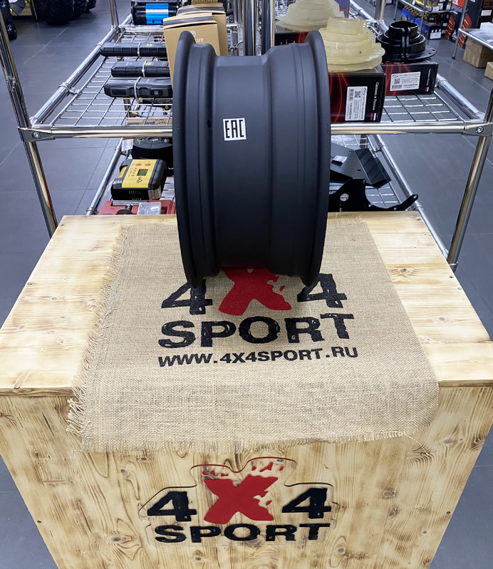 Диск колесный стальной штампованный ORW 62M, 5x139.7, 15x7, ET30, ЦО 98.5, черный матовый