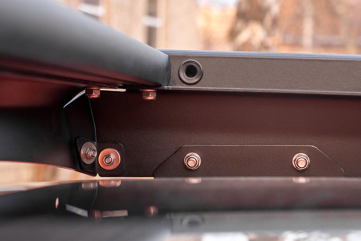 Багажник экспедиционный (платформа) алюминиевый РИФ 1350x2080 мм для TANK 300 (с крепежом)