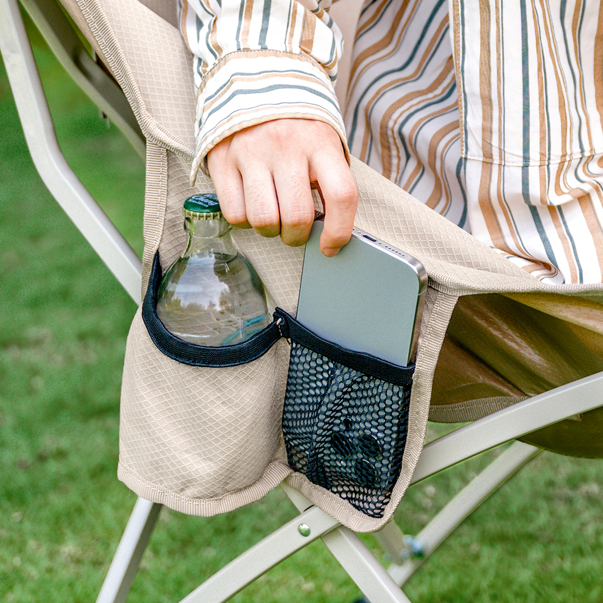 Кресло туристическое Naturehike MW01, складное, КМФ, до 120 кг.