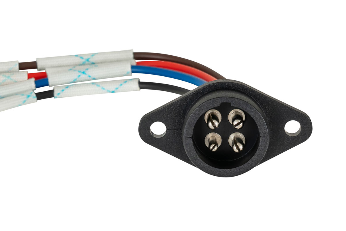 Разъем для пульта управления лебёдкой Runva