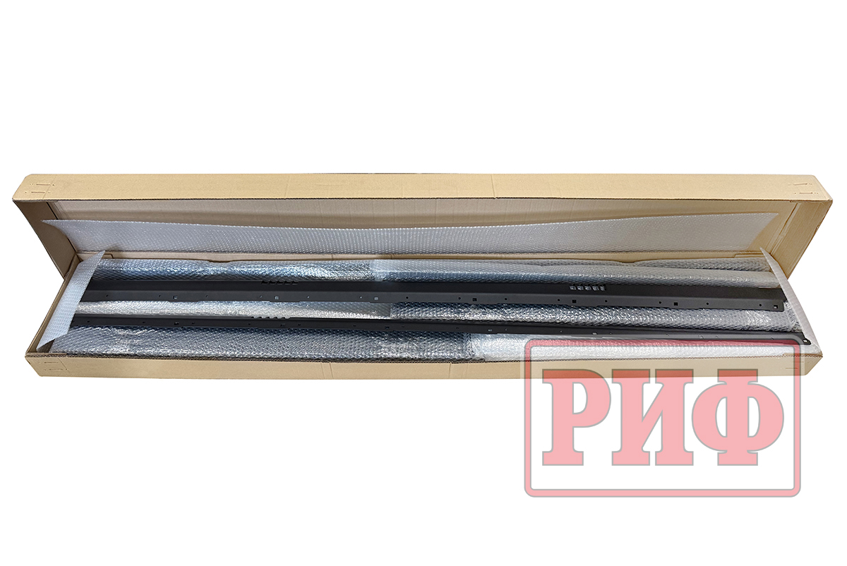 Багажник экспедиционный (платформа) алюминиевый РИФ 1150x2080 мм для Mitsubishi Pajero IV (с крепежом)