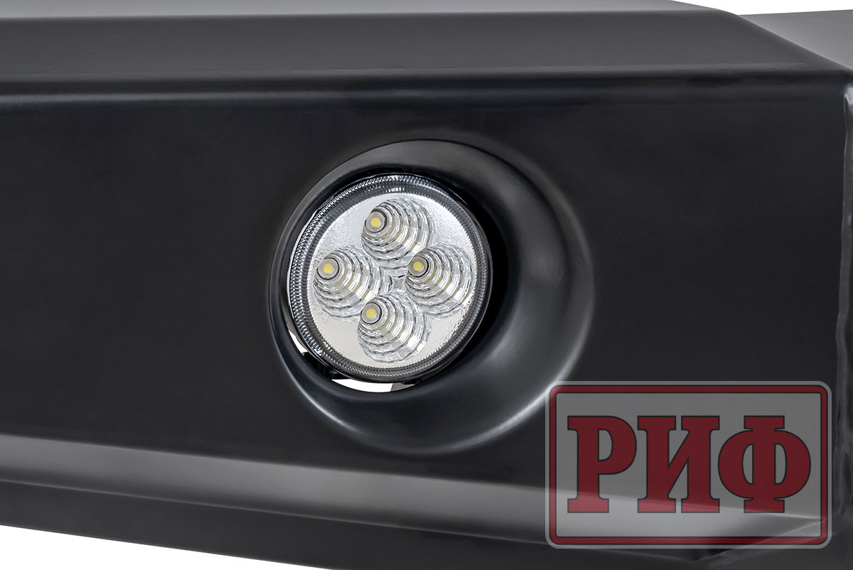 Бампер РИФ передний Ford Ranger T6 (2011-2015) с доп. фарами без защитной дуги