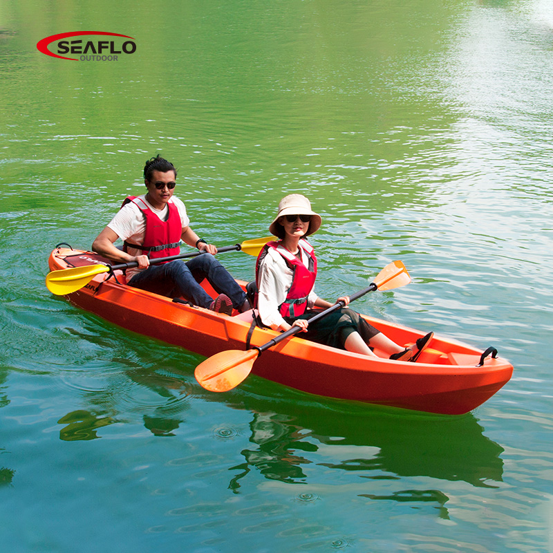 Каяк SEAFLO Lake Cruiser тандем 11.7 (359,2 см), тип Sit-On-Top, оранжевый