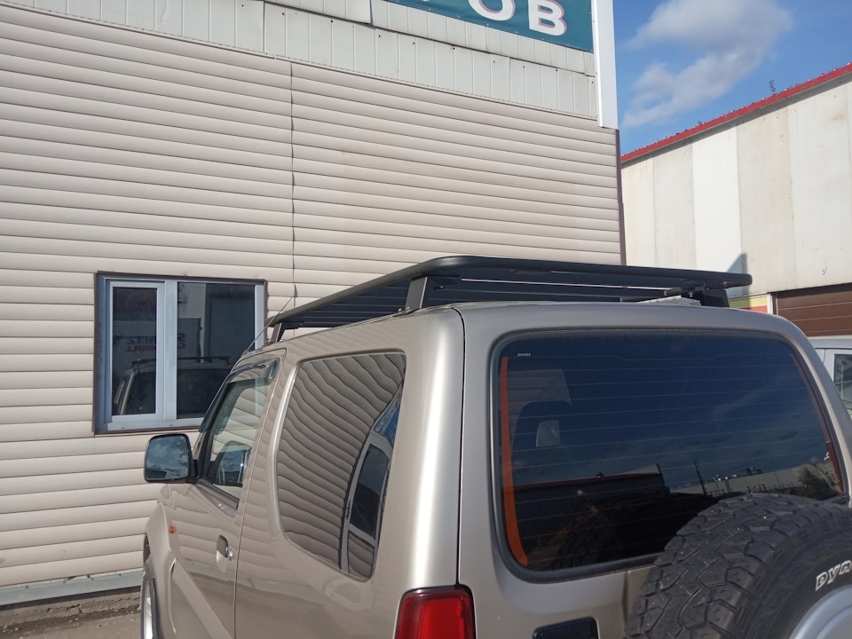 Багажник- платформа алюминиевая для Suzuki Jimny JB43