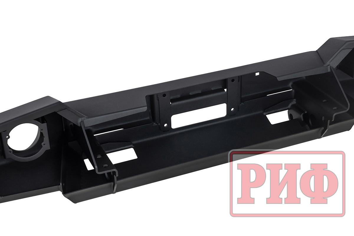 Бампер РИФ силовой передний для ГАЗ Соболь NN 4x4 под штатные фары, стандарт