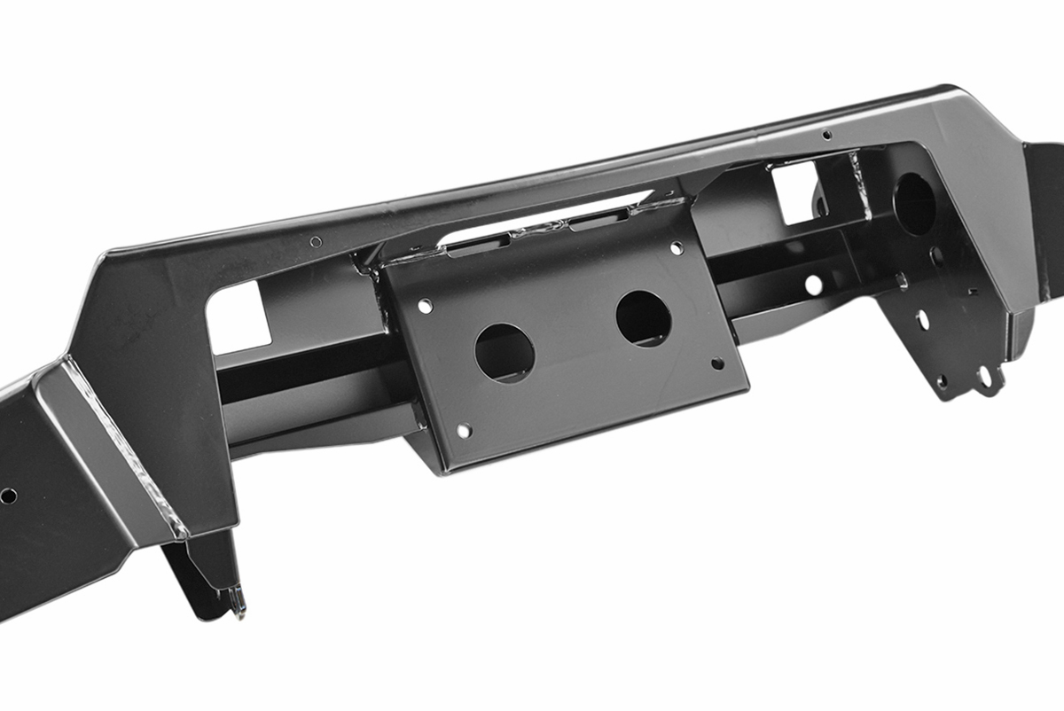 Бампер РИФ передний УАЗ Буханка c площадкой под лебёдку, без защитной дуги, лифт 65 мм