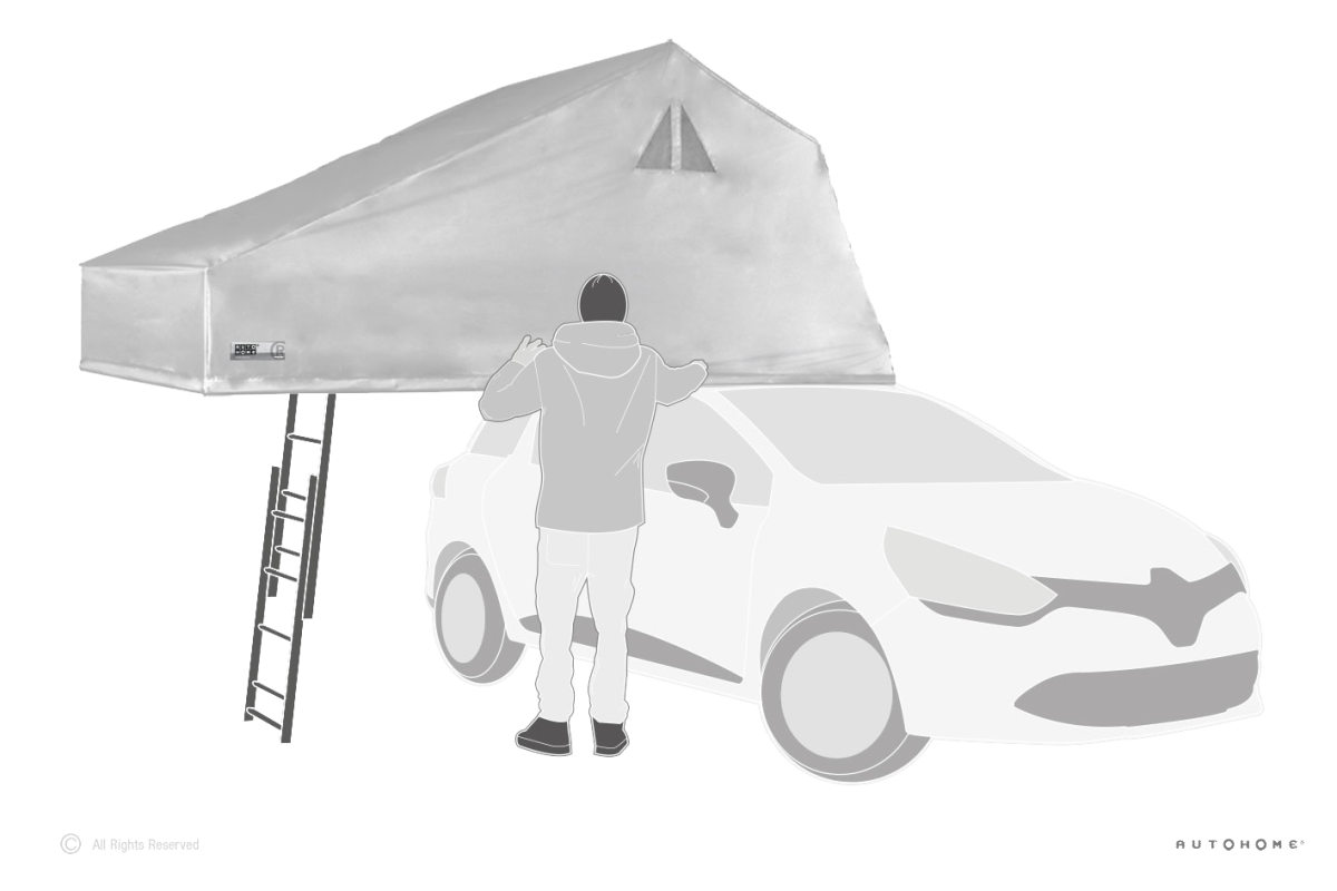 Тент внешний для автопалатки AUTOHOME OVERZONE SMALL STANDARD