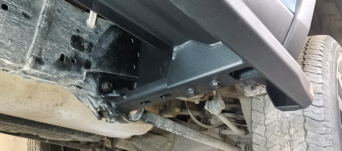 Пороги РИФ силовые Toyota Land Cruiser Prado 250