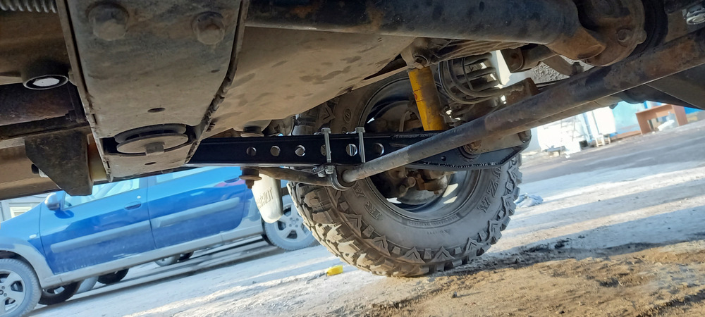 Комплект крепления стабилизатора УАЗ Патриот к усиленным тягам