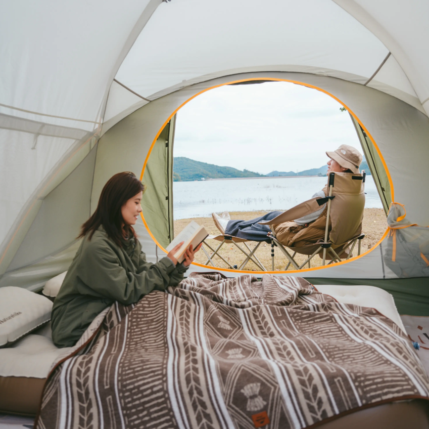 Палатка Naturehike KOTA 4, 4-местная, алюминиевый каркас, олива