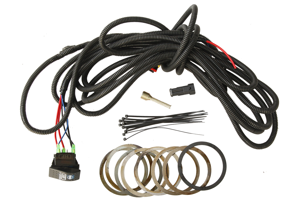 Блокировка переднего дифференциала HF электрическая для Toyota Land Cruiser 100, Lexus LX470 8" RG